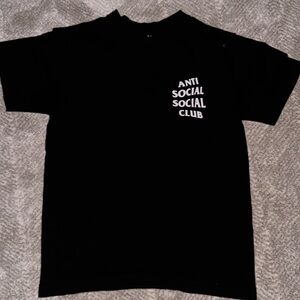 anti social social club tshirt